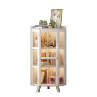 Moso Bamboo & Acrylic Multifunction Shelf Solid white PC