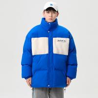Polyester Men Parkas thicken & loose & thermal letter PC