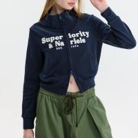 Polyester & Cotton Women Sweatshirts slimming embroidered PC