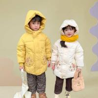 Polyester Children Parkas & thick fleece & thermal & unisex PC