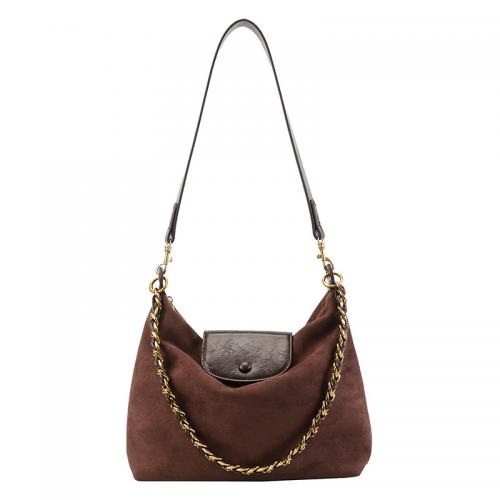 PU Leather Handbag Crossbody Bag large capacity & attached with hanging strap Solid PC