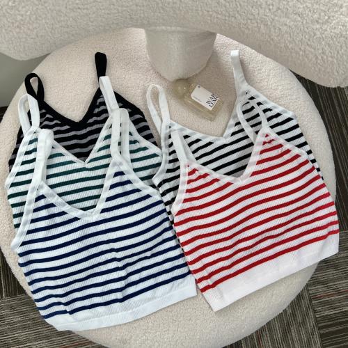 Polyamide Camisole anti emptied & breathable striped : PC