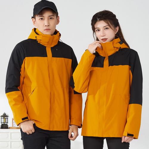 Polyester with detachable coat & windproof Unisex Outdoor Jacket & thermal PC