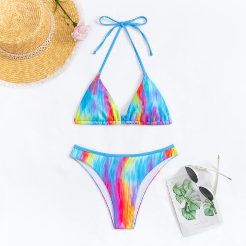 Polyamide Bikini & two piece & off shoulder multi-colored Set