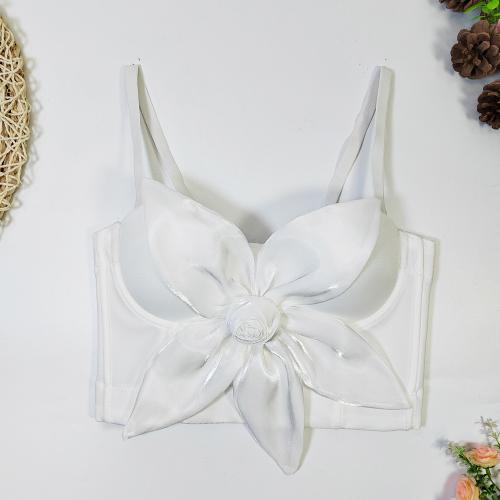Polyester Camisole & skinny bowknot pattern PC