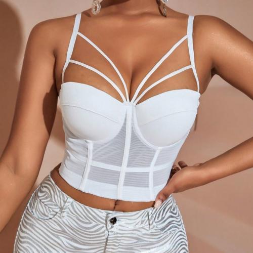 Polyester Camisole midriff-baring & skinny style PC