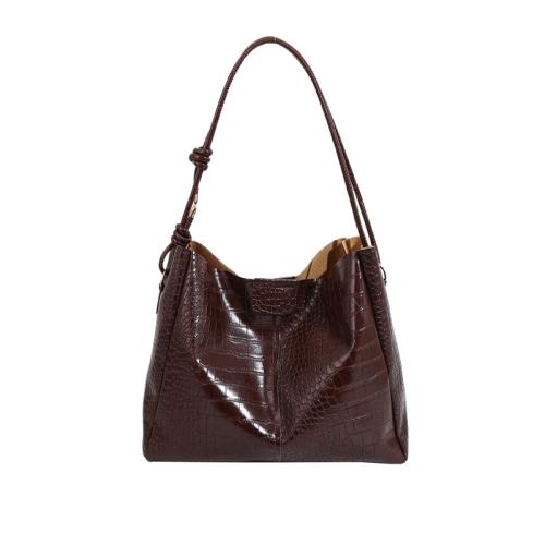 PU Leather Easy Matching Shoulder Bag large capacity snakeskin pattern PC