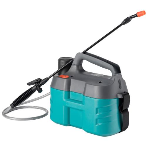 Plastic Electric Garden Pressure Sprayer Rechargeable turquoise blue PC