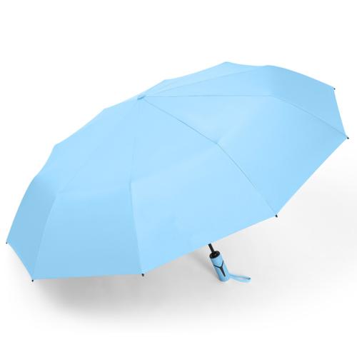 Rubber & Fiber & Vinyl automatic Foldable Umbrella sun protection PC