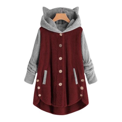 Polyester Plus Size Women Coat & thermal PC
