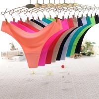 Nylon & Baumwolle Sexy T-Rücken, schlicht gefärbt, Solide, mehr Farben zur Auswahl, :, 3Pcs/Viel,  Viel