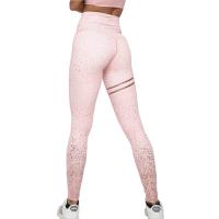 Polyester Women Sport Legging & skinny patchwork PC