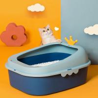 Polypropylène-PP Bassin de litière de chat plus de couleurs pour le choix pièce