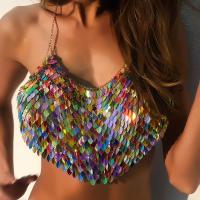 Sequin Camisole backless PC