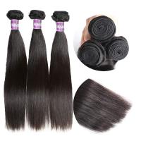 Human Hair can be permed and dyed Seamless Hair Extension for women black PC
