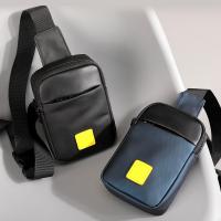 PU Leather Sling Bag embossing & waterproof Solid PC