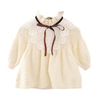 Acrylic Slim Girl Sweater & thermal knitted Solid PC