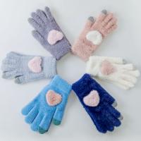 Suede windproof Women Gloves thermal : Pair