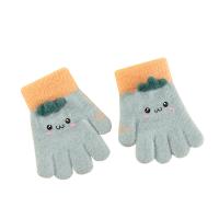 Knitted Children Gloves thermal jacquard Cartoon : Pair