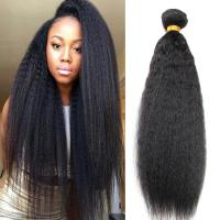 Human Hair can be permed and dyed Wig for women black Set