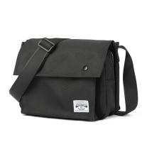 Oxford Crossbody Bag soft surface & waterproof Solid black PC