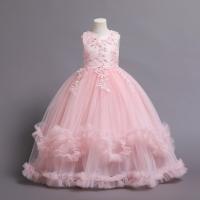 Polyester Princess & Ball Gown Girl One-piece Dress PC