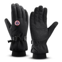 Polyamide Waterproof Skiing Gloves & anti-skidding & thermal plain dyed Solid :XXL Lot