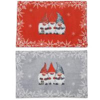 Lino Christmas Table Runner,  Telas no tejidas, impreso, diferente color y patrón de elección, 5PCs/Mucho,  Mucho