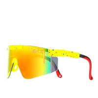 TR90 windproof Riding Glasses anti ultraviolet Solid PC