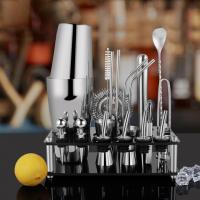 Stainless Steel Cocktail Shaker Set multiple pieces Set