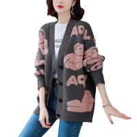 Acrylic Sweater Coat & loose knitted Cartoon PC