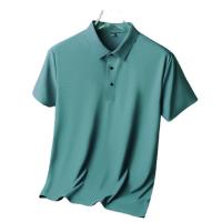 Polyamide & Nylon Quick Dry & Plus Size Men Short Sleeve Casual Shirt & loose & breathable Solid PC