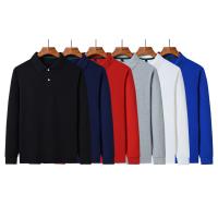 ポリエステル & 綿 メンズロングスリーブカジュアルシャツ 単色 選択のためのより多くの色 一つ