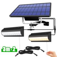 Engineering Plastics & PC-Polycarbonate different light colors for choose & LED glow & Waterproof Courtyard Light solar charge Set