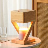 Solid Wood Creative Fragrance Lamps different power plug style for choose & adjustable brightness PC