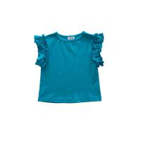 Cotton Slim Girl Top patchwork Solid PC