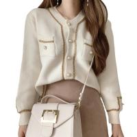 Acrylique Manteau pull Tricoté plus de couleurs pour le choix : pièce