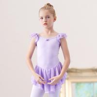 Cotton Children Ballet Skirt & breathable patchwork Solid PC