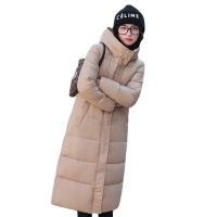 Polyester long style Women Parkas & thermal patchwork Solid PC