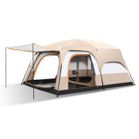 Gauze & Polyester windproof & Waterproof Tent portable & sun protection Fiberglass gray PC