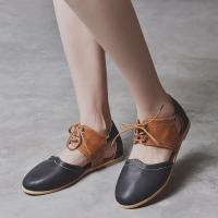 PU Leather Women Casual Shoes & anti-skidding Pair