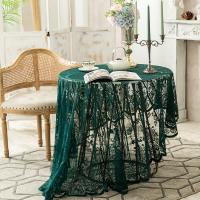 Polyester and Cotton Table Cloth & anti-skidding & hollow PC