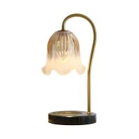 Marble & Brass & Glass & Aluminum adjustable light intensity Fragrance Lamps PC