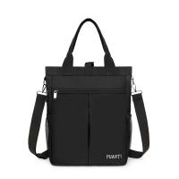 Oxford Handbag large capacity & hardwearing & attached with hanging strap & waterproof black PC
