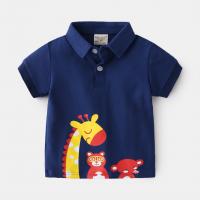 Coton T-shirt garçon Imprimé Solide plus de couleurs pour le choix pièce