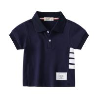 Coton T-shirt garçon Imprimé Solide plus de couleurs pour le choix pièce