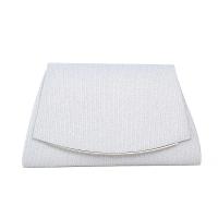 ABS & PC-Polycarbonat & Polyester Clutch Bag, Solide, Silber,  Stück