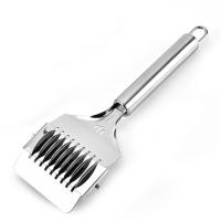 Stainless Steel Dough Cutting Scraper durable silver PC
