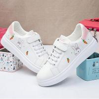 Rubber & PU Leather Women Board Shoes hardwearing & anti-skidding & breathable Plastic Injection Cartoon Pair
