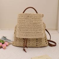Paper Rope Beach Bag & Easy Matching Backpack large capacity PC